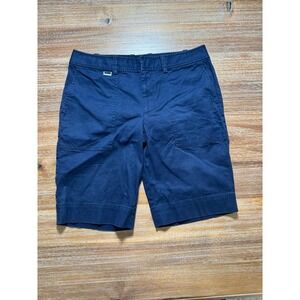 Ralph Lauren Golf Shorts Womens Blue Utility Pockets Golfing Size‎ 8